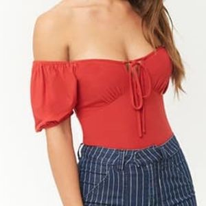 Off shoulder top